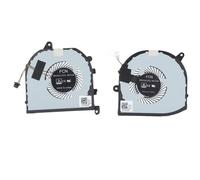 Ventilateur CPU-GPU pour ordinateur portable, 4 pôles, ventilateur silencieux de remplacement pour ordinateur portable XPS 15 9570 XPS 15 7590 5530 5540