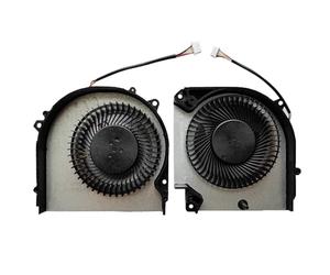 Ventilateur CPU GPU pour Ordinateur Portable pour Pcspecialist pour Optimus XI LD760 15,6 NH55DD DC5V 0,5A 4 Broches, Une Paire