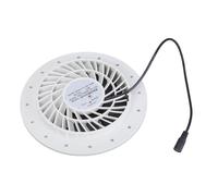 Ventilateur d'aspiration à canal 12 V 4500 tr/min pour une transmission efficace de l'air dans les salles de construction, cuisines, caves, ateliers, purificateurs d'air