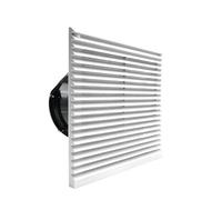 Ventilateur DC24V DC12V 255 * 255 * 117mm IP54 245m3/h RAL7035 Système de ventilation avec filtre for armoires électriques(DC24V)