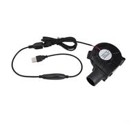 Ventilateur de barbecue 12 V CC pour cuisine en plein air avec taille compacte et facile à transporter pour griller et gérer les incendies de camping
