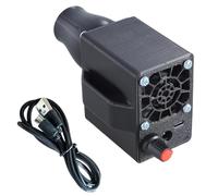 Ventilateur de barbecue avec USB 5 V et prise CC 5,5 x 2,1 mm contrôleur de vitesse variable pour barbecue extérieur