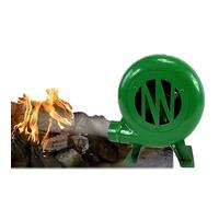 Ventilateur de Barbecue Manuel, Allume-Charbon, souffleur à Pop-Corn portatif avec Engrenages en Fer, manivelle, pour Camping/Pique-Nique (80 W)