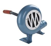 Ventilateur de Barbecue Manuel Robuste Forge Blower - Souffleur d'air pour Barbecue extérieur, Lame en métal, Allume-Flamme à manivelle (120 W)