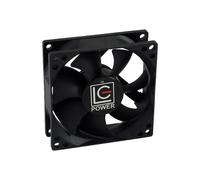 Ventilateur de boîtier 8 cm - LC POWER - LC-CF-80 - Niveau sonore 9,1-25,1 dBA - Débit d'air 12,45-34,25 pi³/min