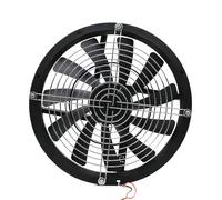 Ventilateur de boîtier à grand débit d'air SXDOOL 250 mm, 1200 tr/min, 12 V CC, connecteur Molex 4D, refroidisseur axial de 25 cm pour PC/serveur/ventilation de pièce