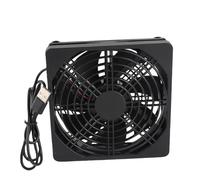 Ventilateur de boîtier d'ordinateur 2pcs, ventilateur de refroidissement silencieux ultra silencieux 5V, ventilateurs de boîtier de ventilateur de refroidissement PC USB, dissipation thermique silenci