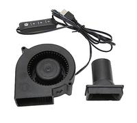 Ventilateur de boîtier d'ordinateur alimenté par USB 3 modes de vitesse 3,8 pouces 3800 tr/min pour électronique