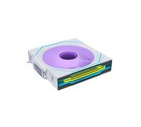 Ventilateur de boitier Lian Li Uni Fan SL-Infinity Wireless Reverse RGB - 12cm (Blanc)