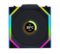 Lian Li Uni Fan SL 120 LCD ARGB Wireless - Noir
