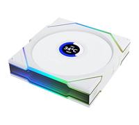 Ventilateur de boitier Lian Li Uni Fan TL Wireless LCD RGB - 12cm (Blanc)
