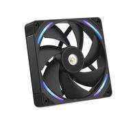 NZXT Ventilateur PC F140X - 140mm PWM RGB, pales LCP, palier magnétique, faible bruit - Noir