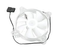 Ventilateur de boîtier RVB, Ventilateur de châssis 7 Lames conçoivent Une Bonne Dissipation Thermique pour l'hôte de Bureau