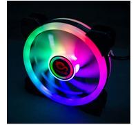 TALIUS - Iris Spectrum RGB/Cronos - Ventilateur, 12 cm (disponible en deux couleurs), noir
