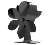Ventilateur de brûleur à bûches - Ventilateur silencieux à 6 lames, ventilateur silencieux pour brûleur à bûches | Respectueux de l'environnement et circulation de l'air chaud, chauffage