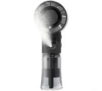 Ventilateur de brume portable rechargeable par USB 4 vitesses | Fonction de refroidissement par pulvérisation par brume, design portable rechargeable par USB, quatre vitesses de ventilateur