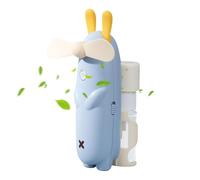 Ventilateur de brume portable, ventilateur de brume portable, rechargeable par USB, vaporisateur Mister Fan, Gadget de refroidissement de lapin avec batterie pour chambre à coucher, maison, voyage
