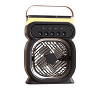 Ventilateur de brumisation rechargeable, ventilateur de brumisation | Ventilateur de climatisation portable avec brume | 7 couleurs lumière 3 vitesses de 450 ml Électronique de