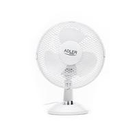 Ventilateur De Table Adler Ad 7302 - ø 23cm (blanc)