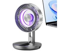 Ventilateur de bureau, 5 vitesses, silencieux, portable, pliable, accessoire de bureau, pour bureau, voiture, chambre à coucher, croisière, maison, chevet, ordinateur portable