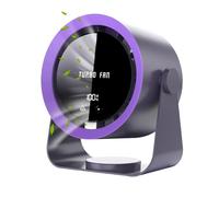 Ventilateur de bureau 5400mah - TepidBee - 100 vitesses muet de bureau usb avec écran led et longue durée de vie la batterie monta