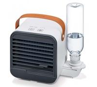 Beurer LV 50 Fresh Breeze ventilateur et refroidisseur d'air 2 en 1, idéal pour le bureau, petit, pratique, portable et moderne, humidification et refroidissement de l'air par eau