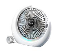 Ventilateur De Bureau De Refroidissement Avec Lumière, Petit Ventilateur