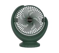 Ventilateur de bureau - de refroidissement pour flux d'air solide | à main calme avec 3 vitesses de vent réglables, conception légère pour le transport facile, idéal pour la ma