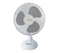Ventilateur de bureau Esperanza EHF003WE 30 cm Blanc et gris