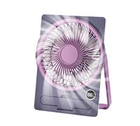 Ventilateur de bureau | Mini ventilateur rechargeable USB, électrique portable USB personnel pouvant être accroché pour bureau, chambre, cuisine, dortoir étudiant