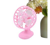Ventilateur de Bureau Miniature, Petit modèle d'affichage réaliste, Faux Ventilateur de 2,1 x 1,7 x 1,3 Pouces avec Un Design détaillé, Ventilateurs de décoration de Maison de, Accessoire de ma