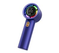 Ventilateur de bureau miniature portable 100 vitesses réglables alimenté par USB avec indicateurs de batterie pour le travail à domicile à l ' extérieur Ventilateur portatif rechargeable par USB