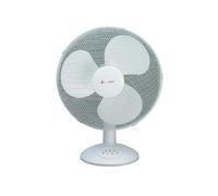 Ventilateur de bureau oscillant 50 W, diamètre de 40 cm, idéal pour refroidir les espaces restreints et offrir du confort par temps chaud.