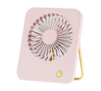 Ventilateur de bureau, petit refroidisseur d'air incliné à 180° - Ventilateur de bureau portable silencieux USB pour salle de sport, école, camping, voyage, jardin, plage, extérieur