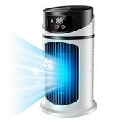 Ventilateur de bureau, petit ventilateur de charge USB avec vitesses variables, refroidisseur compact à faible bruit pour chambre, voyage, garage, lieu de travail, dortoir, salle de classe, studio, re