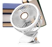 Ventilateur de Bureau, Petits Ventilateurs pour Chambre, Appareil de Rafraîchissement Compact Sans Fil Rechargeable USB-C pour Plage Voiture Extérieur Chambre Cuisine Tente Camion Atelier