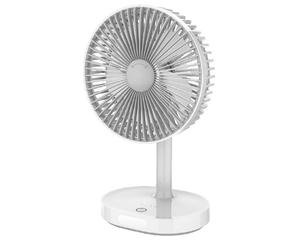 Ventilateur de bureau portable Platinet blanc