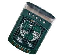 Ventilateur De Bureau Portable Sans Lame Fonction De Brumisation 3 Vitesses Réservoirs De 600ml Refroidissement De Lumière À 7 Couleurs Pour Chambre À Coucher Et Bureau Refroidissement Sans Lame