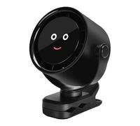 Ventilateur de bureau rechargeable pour utilisation par temps chaud, rotation à 720 degrés avec cinq réglages de vitesse, refroidisseur d'air pour poussette, randonnée, pêche en plein air et voyage en