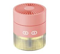 Ventilateur de bureau | Refroidisseur de brume à faible bruit rechargeable | Circulatrice d'air pliable à 3 vitesses | Appareil de batterie portable de 1200mAh Mister | Ventilateur de refroidissement