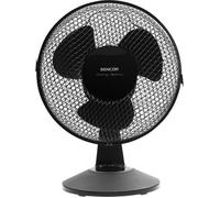 Ventilateur de bureau SFE 2311BK 2 vitesses Oscillation 90° Silencieu 51 dB