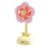 Ventilateur De Bureau Silencieux - Boulangerie Taille De Voyage, Construction ABS, Puissant Mais Calme, Fournit De L'air Frais Avec Des Performances Fluides | Solution De Débit D'air Compact Pour Stud