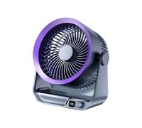 Ventilateur de bureau silencieux rechargeable par USB haute puissance sans pales pour la maison SYz188 (A, taille unique)