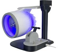 Ventilateur De Bureau Turbo Humidification Ventilateur De Bureau Jet Avion Turbofan Turbojet Moteur Kit De Modèle Ventilateur Personnel pour Salle De Jeux Chambre à Coucher Caracté, Blue