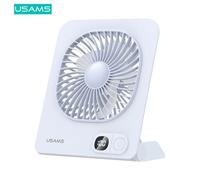 Ventilateur de Bureau Usams ZB363 Magnétique 2000mAh Bleu