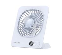 Ventilateur de bureau Usams ZB363 magnétique 2000mAh - Bleu