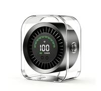 Ventilateur de bureau USB, 100 vitesses, ultra silencieux 20 dB, batterie 4000 mAh, 15 heures de refroidissement, écran LED, support mural 2 en 1, réglable à 360°, mini ventilateur de table personnel