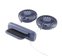 Ventilateur de bureau USB Ed Mini ventilateur pour ordinateurs portables, ventilateur de table de bureau à 3 vitesses avec réglage