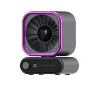 Ventilateur de bureau USB oscillant automatiquement - Ventilateur de refroidissement de table portable avec fonction de flux d'air secouant, mini ventilateurs compacts pour une utilisation de bureau