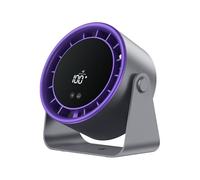 Ventilateur de bureau USB - Petit ventilateur de bureau | Portable silencieux avec 100 vitesses | Puissant ventilateur de refroidissement avec affichage numérique | Ventilateurs de voyage pour les